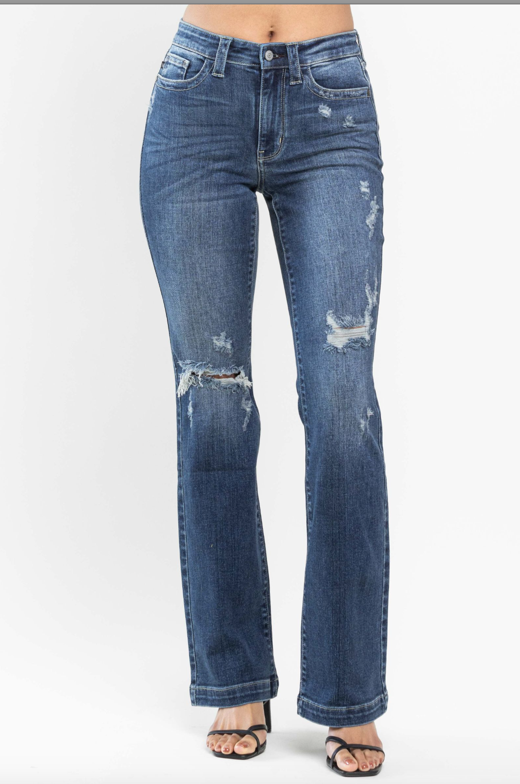 Judy Blue Jeans Be Mine High Rise Cargo Straight – American Blues