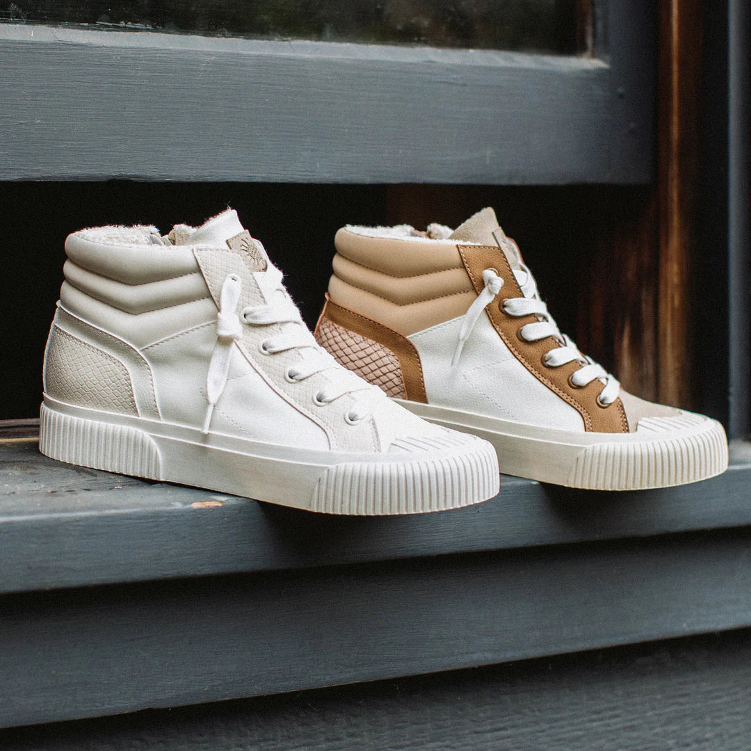 Gaston High-Top Sneaker - Sand