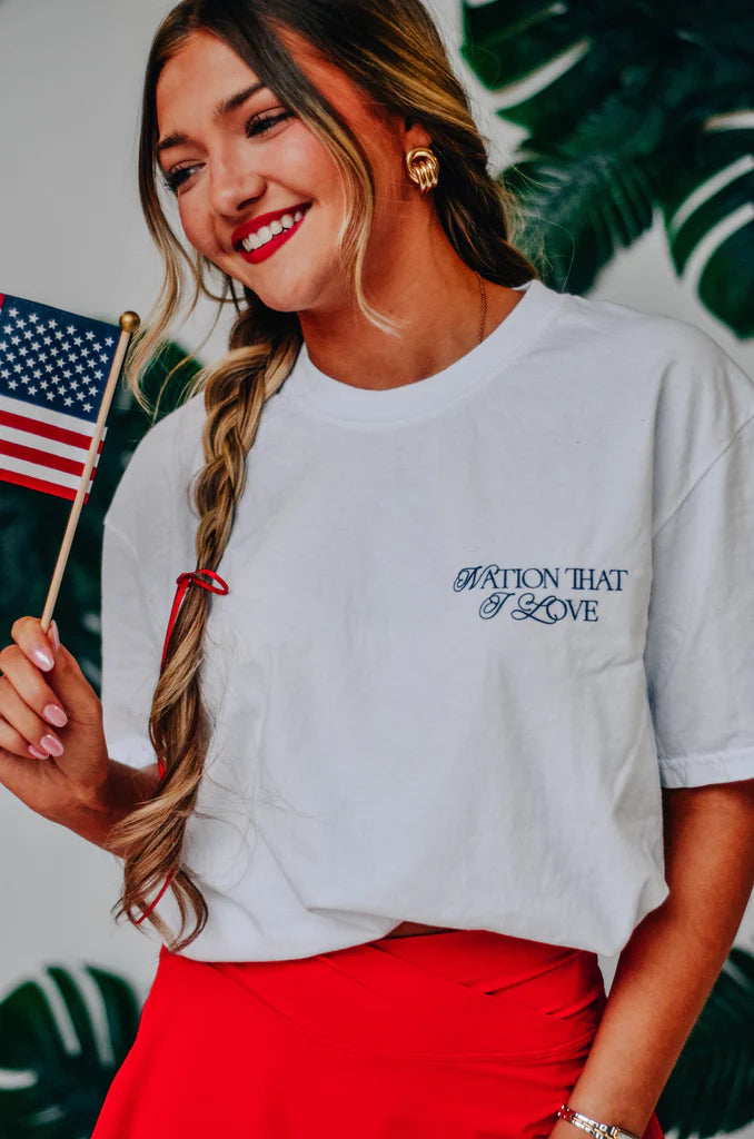 America The BOWtiful Graphic Tee