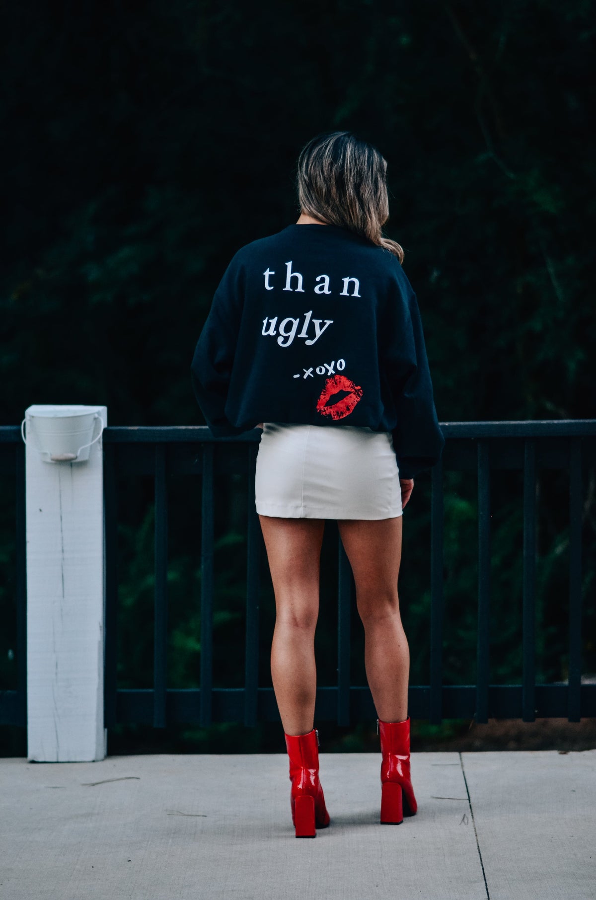 Better Late Than Ugly Sweatshirt *ONLINE EXCLUSIVE*