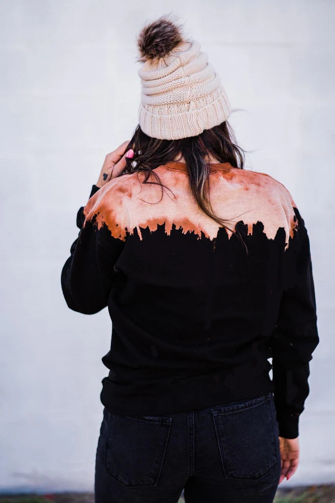 Feelin' Witchy Bleached Sweatshirt