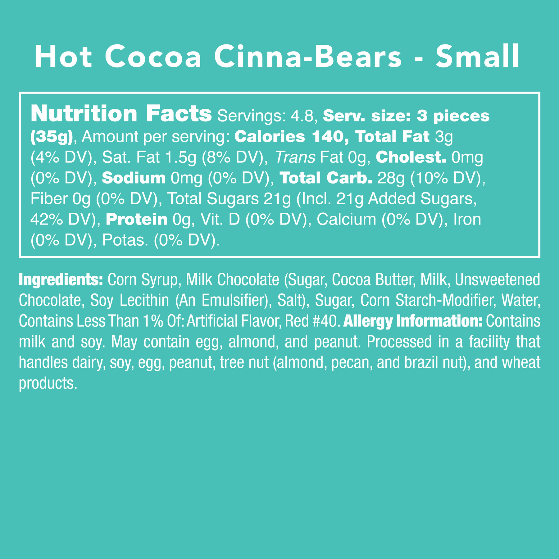 Hot Cocoa Cinna-Bears *Winter Collection*