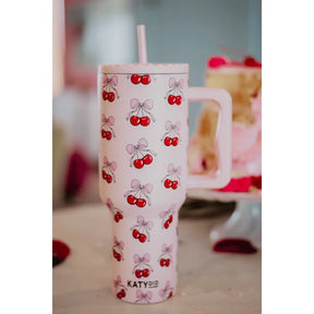 Cherry Bow 38 oz. Tumbler