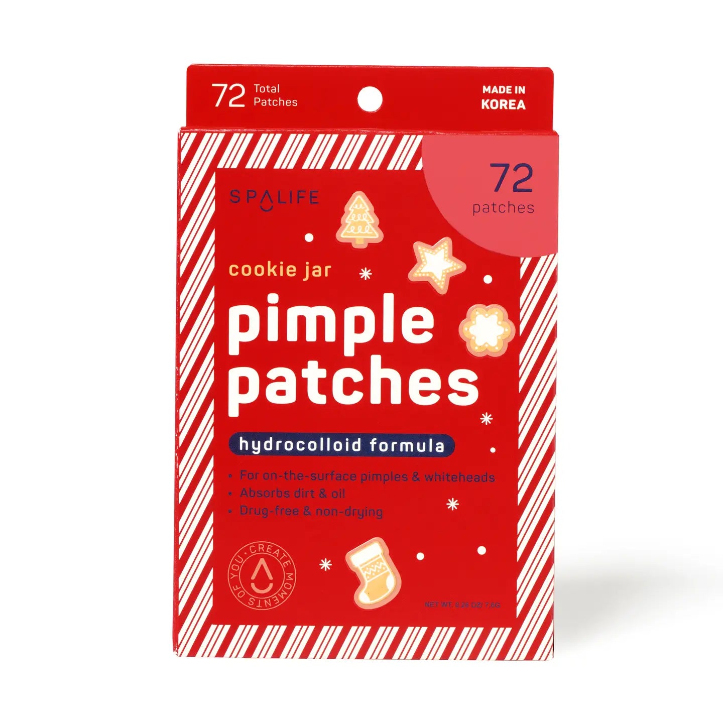 Cookie Jar Pimple Patches
hydrocolloid formula
For the on the surface pimples and whiteheads
Absorbs dirt and oil
Drug free and non drying