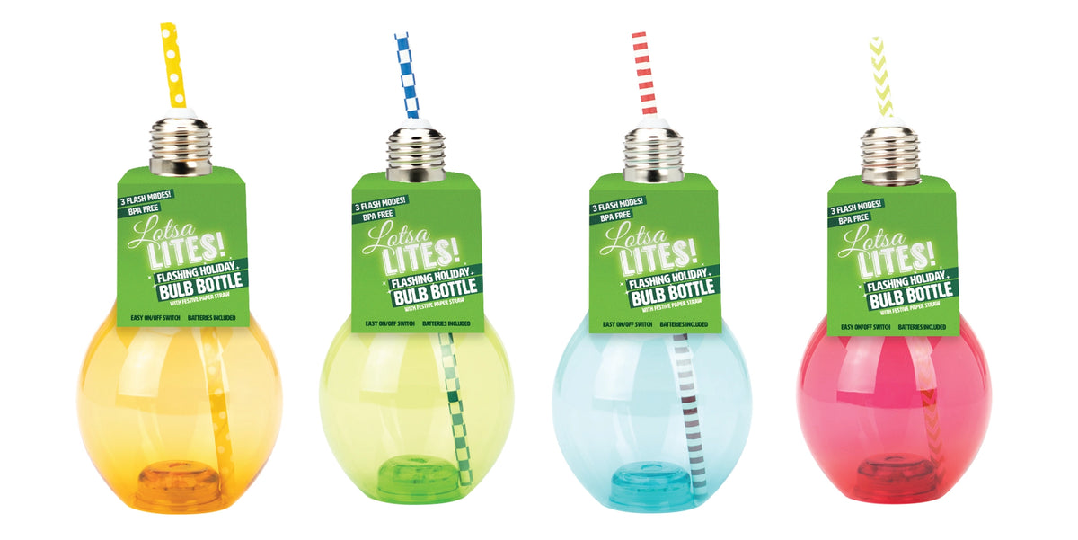 Christmas Light Up Beverage Bulb