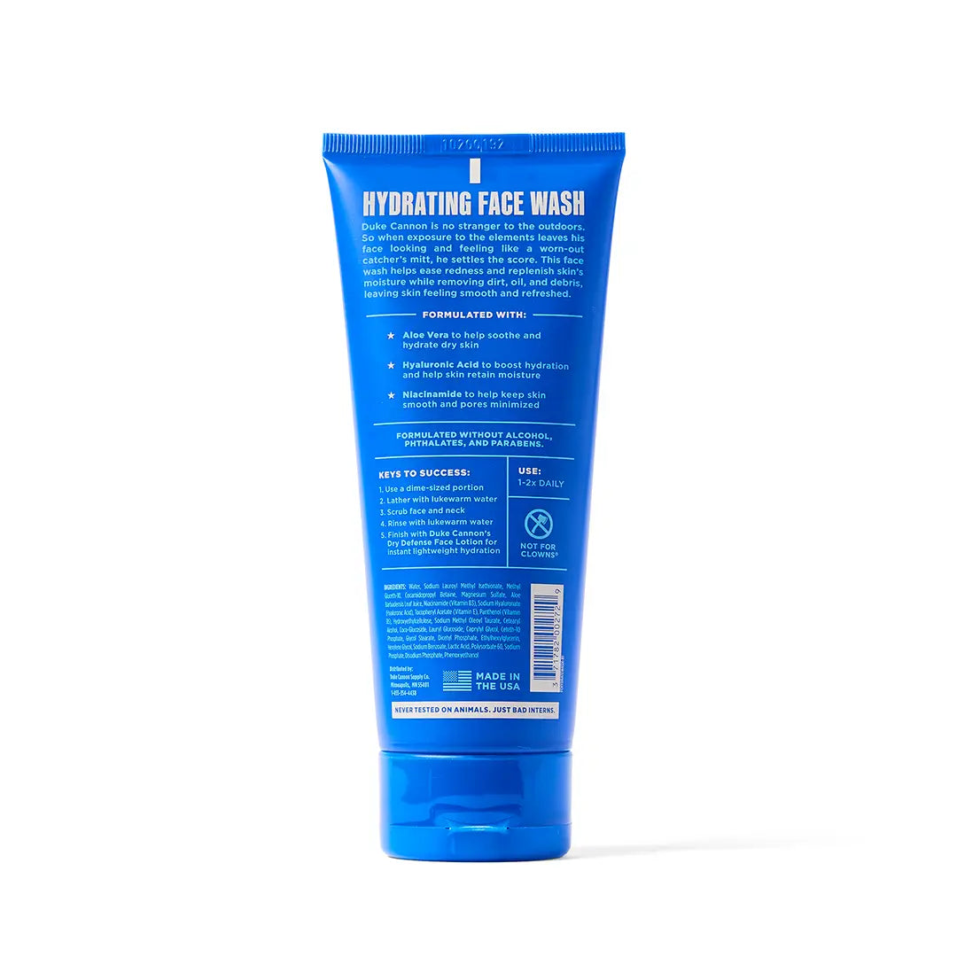 Duke Cannon Hydrating Face Wash