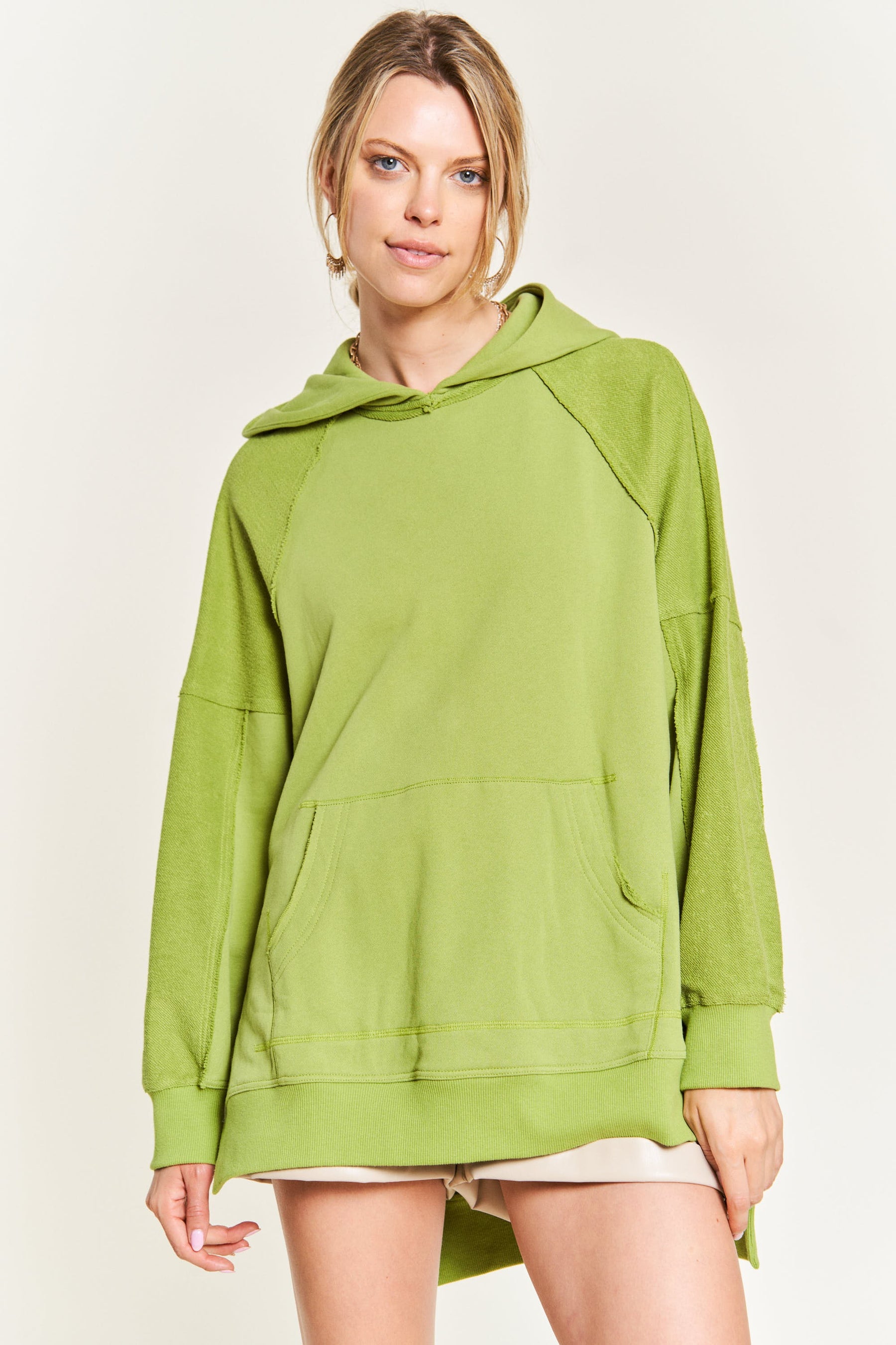 Make Me a Believer Hooded Pullover - Green