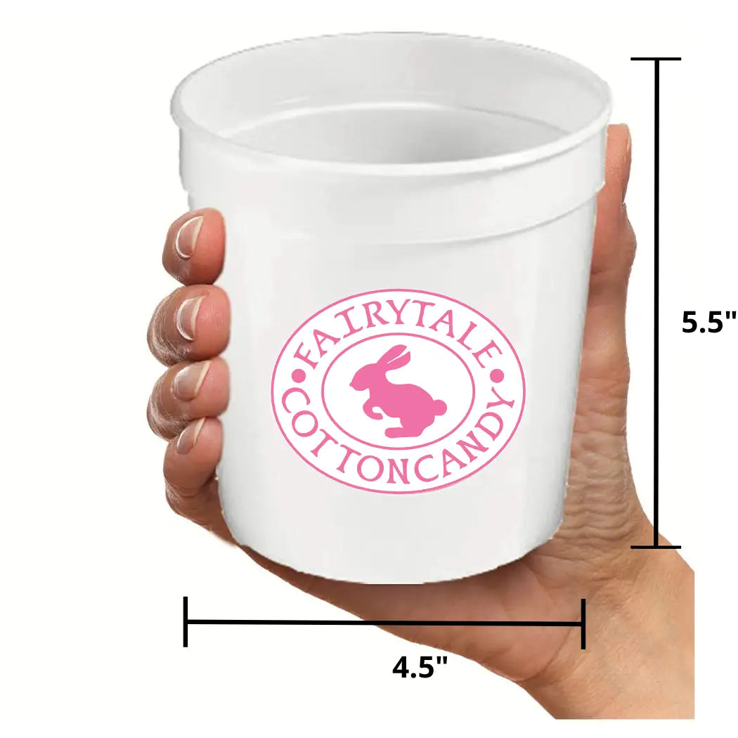 Fairytale Cotton Candy 
4.5"L x 5.5"H