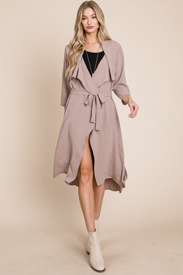 Feelings of Hope Draped Front Duster