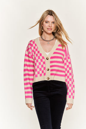 Sweetest Fortune Cropped Cardigan