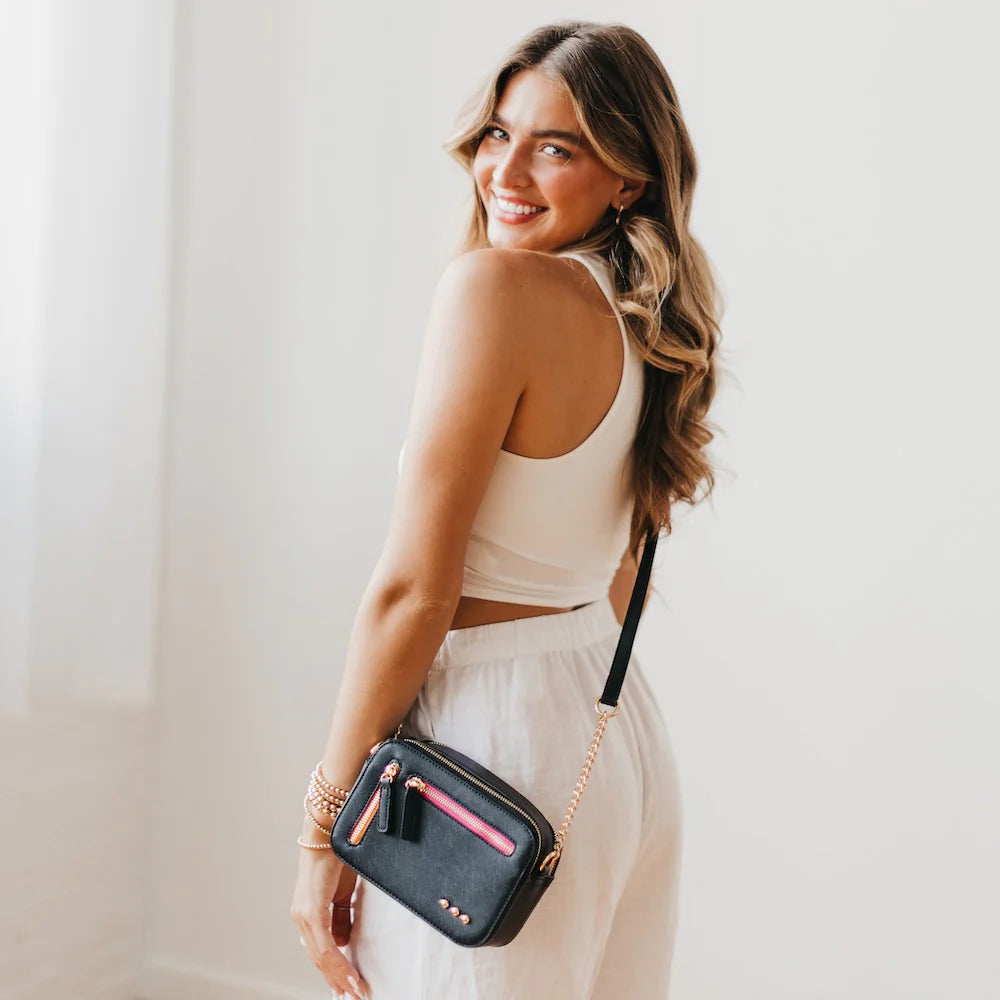 Clarity Crossbody Bag - Black