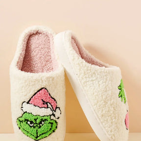 BLACK FRIDAY EXCLUSIVE! - Green Guy Fuzzy Fleece Slippers