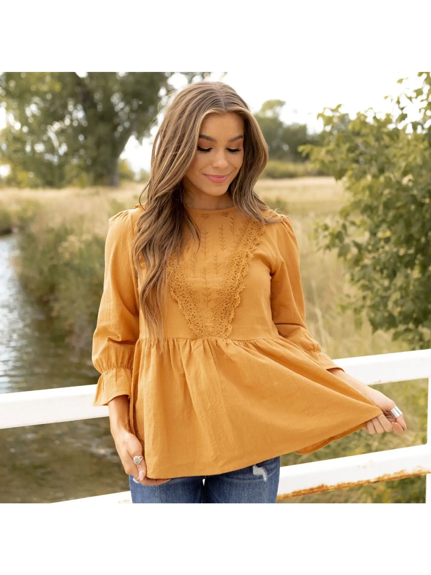 Sweet Escape Peplum Blouse