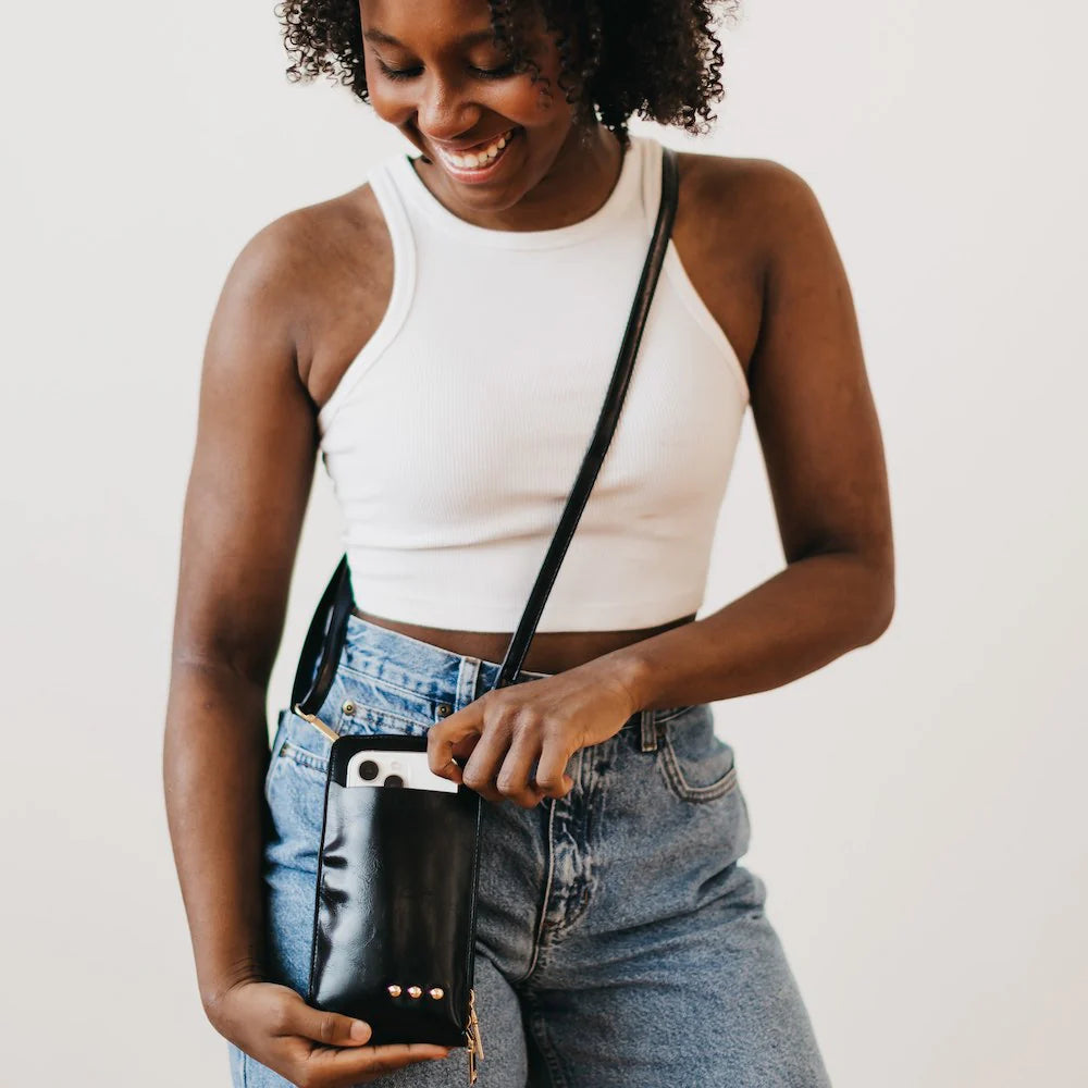 Double Duty Phone Bag - Black