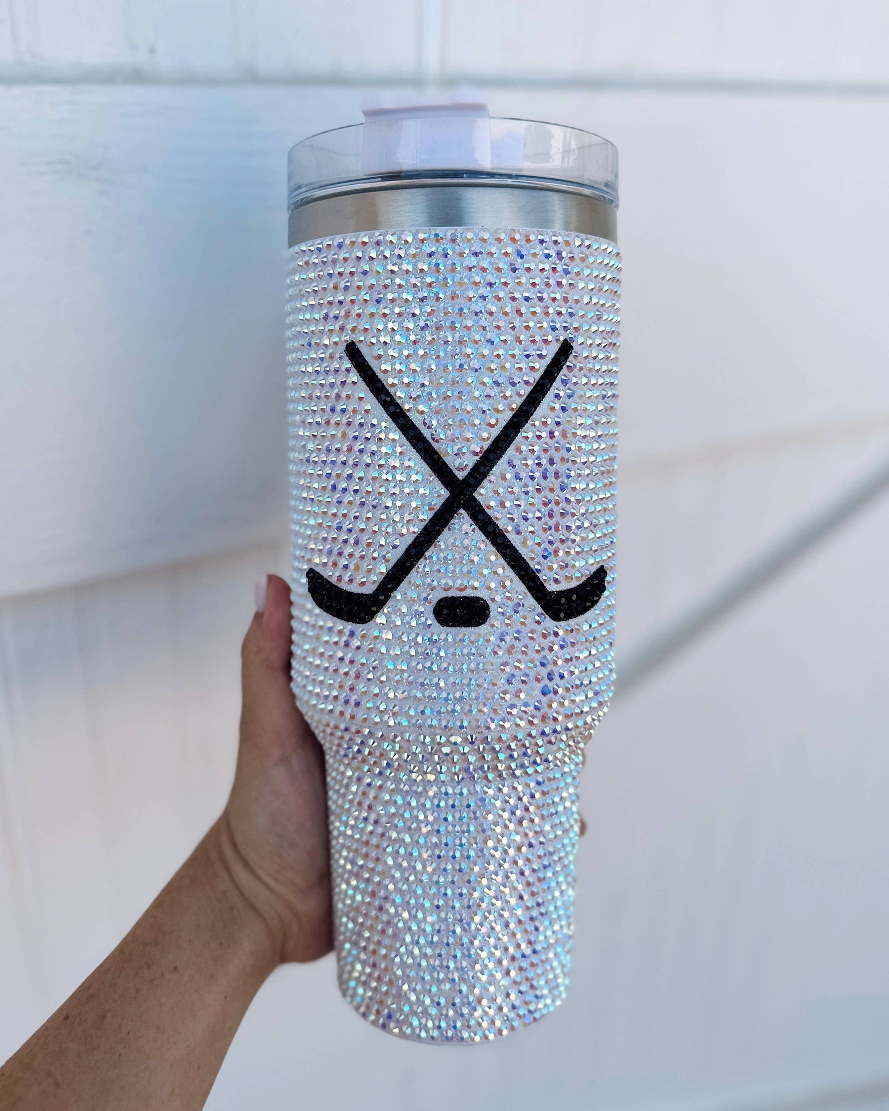 Crystal Hockey "Blinged Out" 40oz. Tumbler