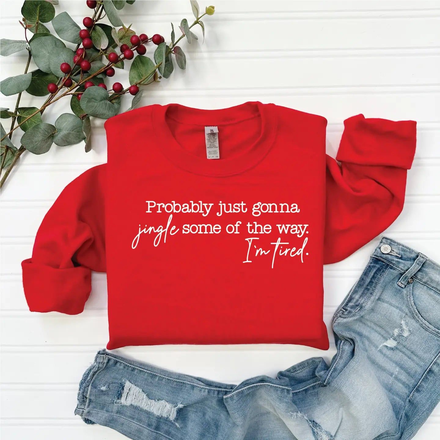 Jingle Some Of The Way Graphic Sweatshirt