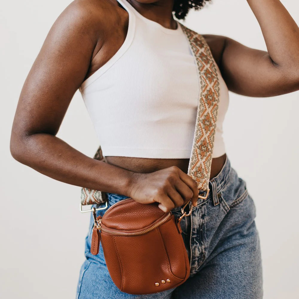 Ellie Crossbody Bag - Brown