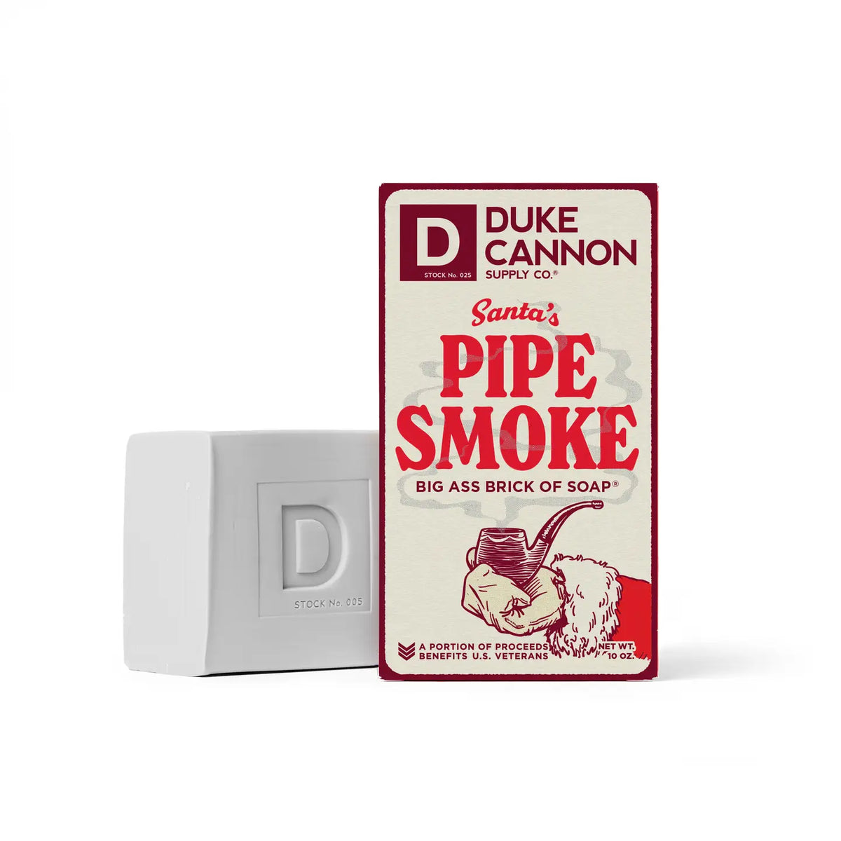 Duke Cannon Santa's Pipe Smoke Soap