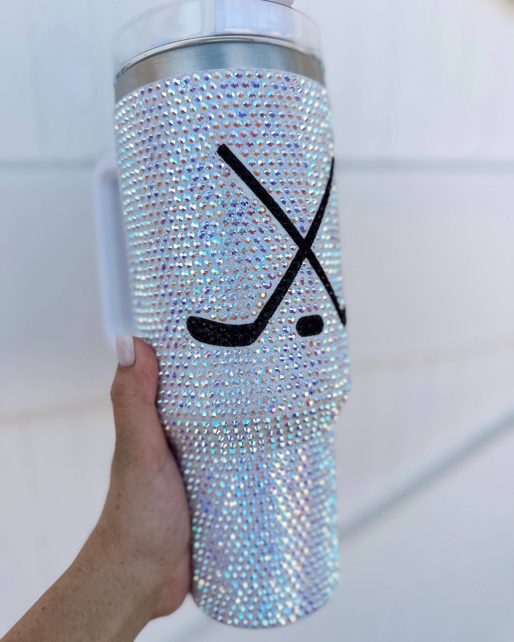 Crystal Hockey "Blinged Out" 40oz. Tumbler