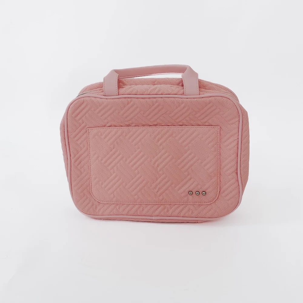 Flora Travel Toiletry Bag - Pink