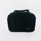 Flora Travel Toiletry Bag - Black