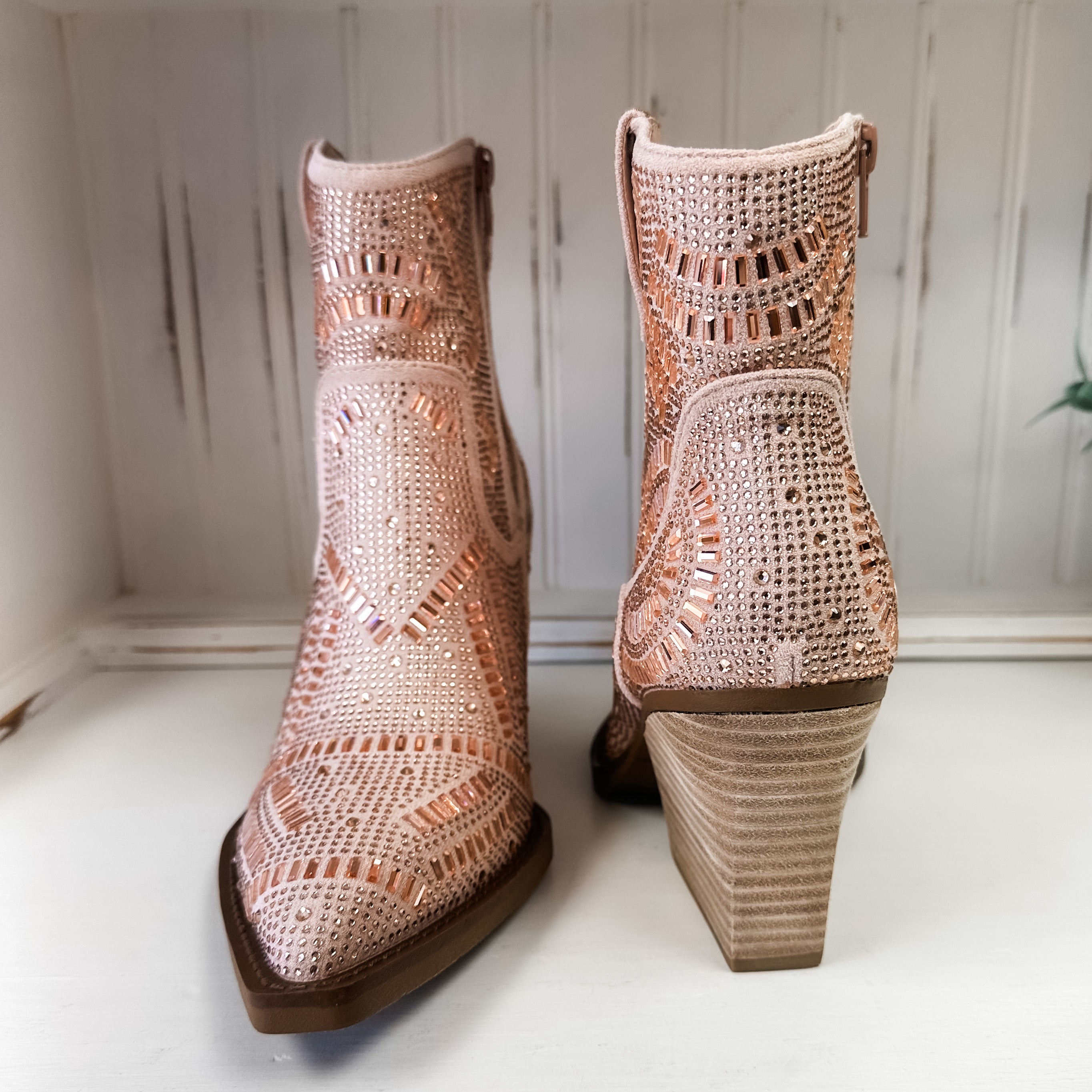 Maze Boot - Rose Gold