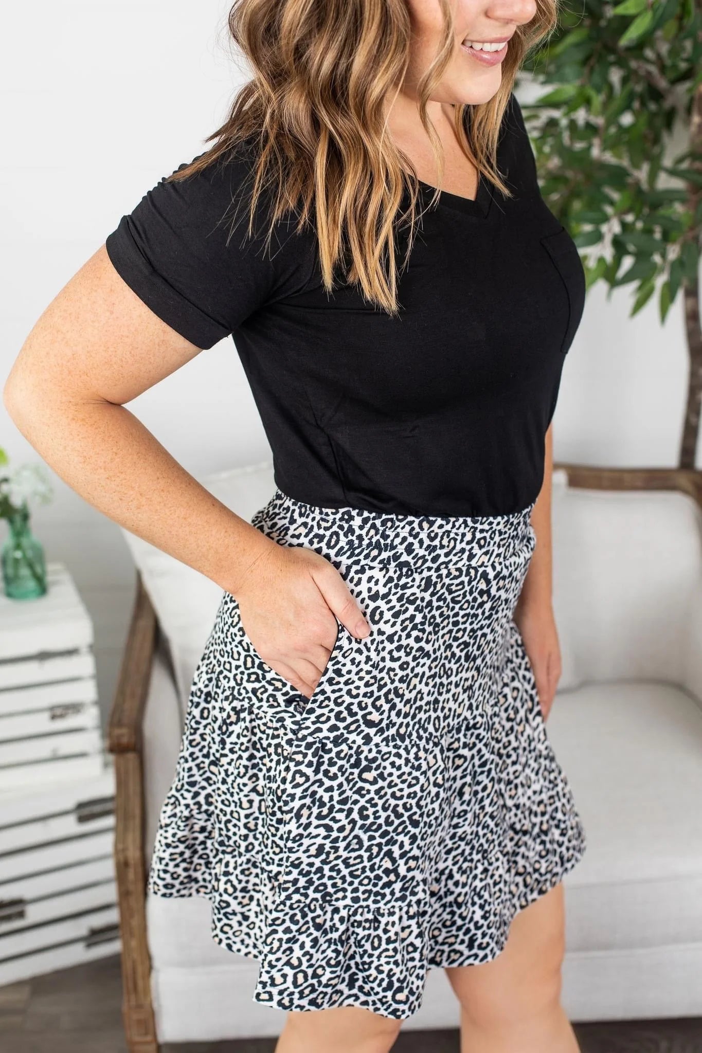 Best of You Skort - Classic Leopard