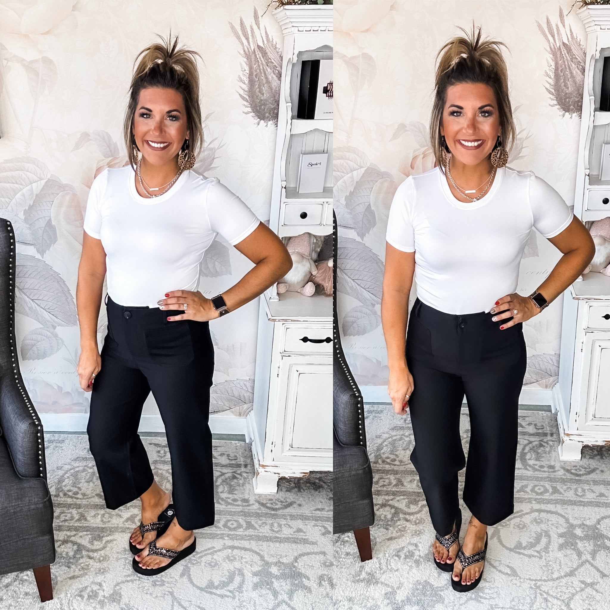 Here's to Us Pants - Black