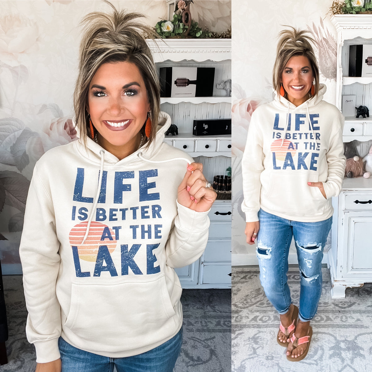 Life is Better At the Lake Hoodie