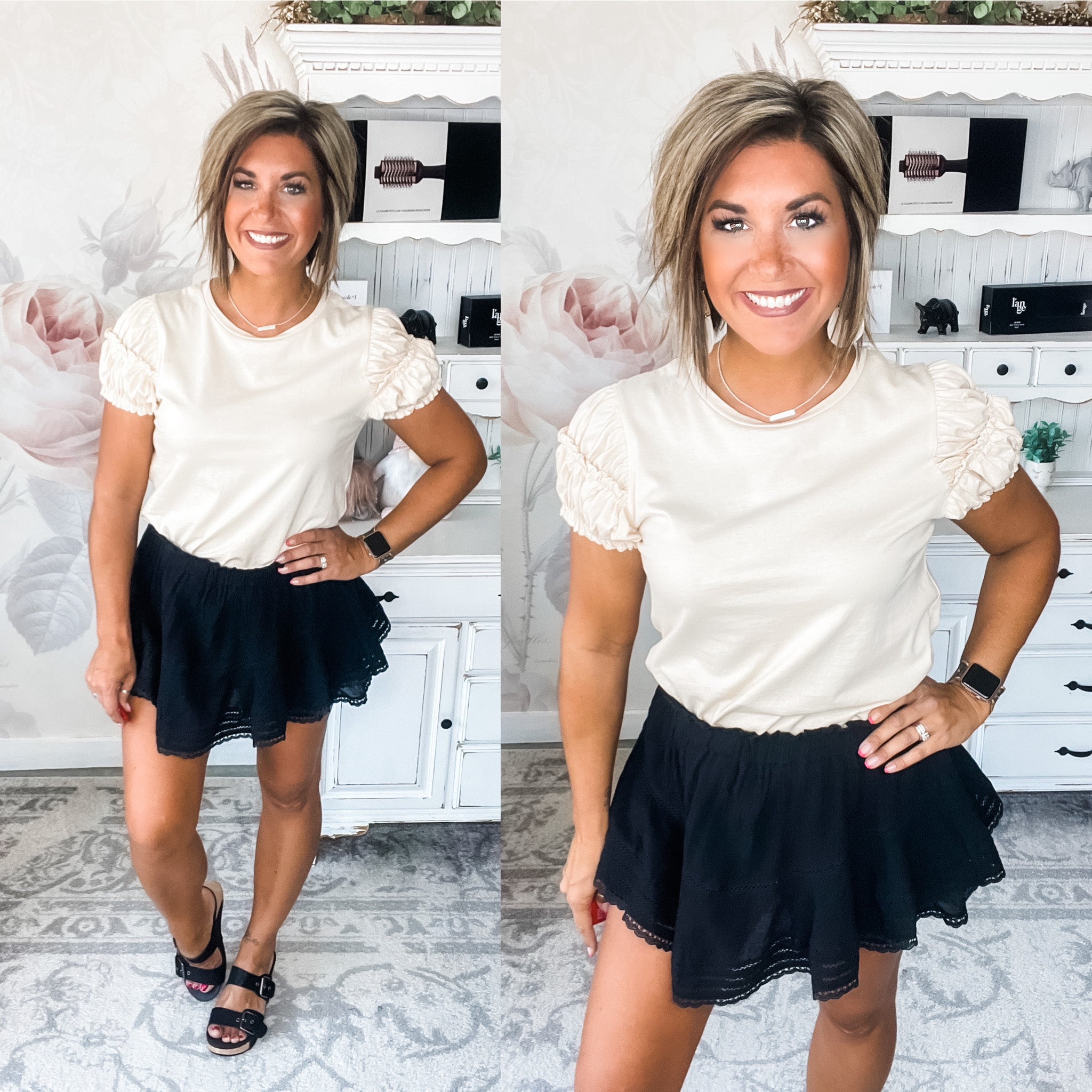 In Your Eyes Puff Sleeve Top