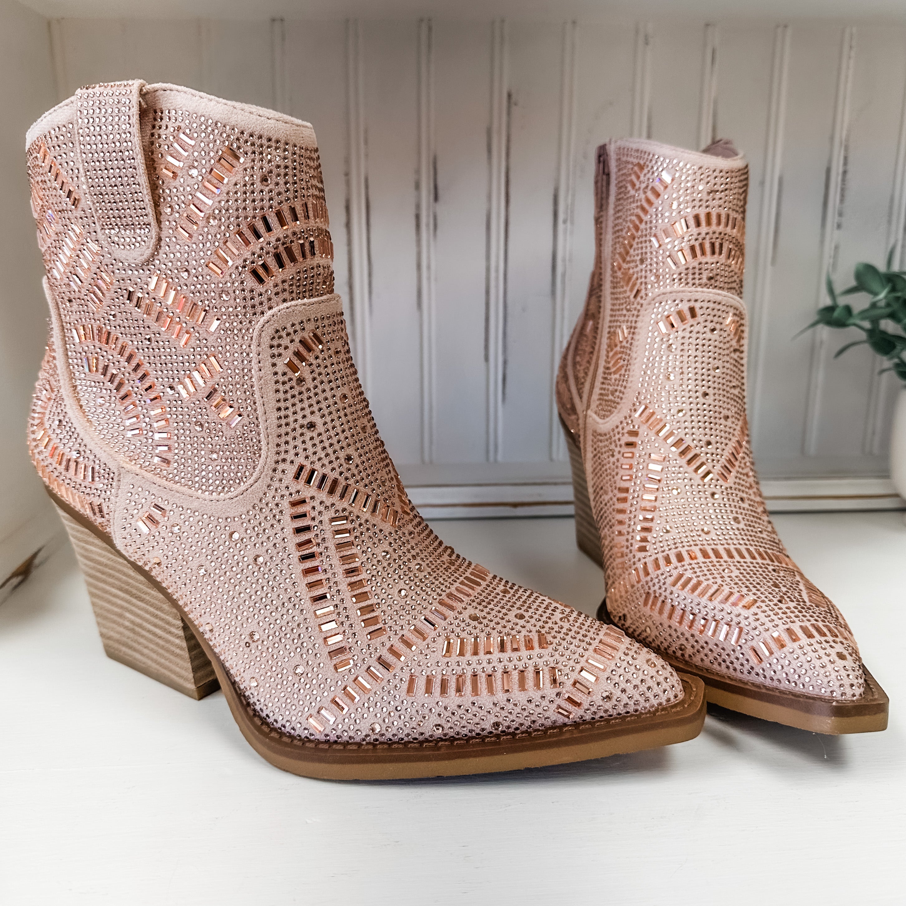 Maze Boot - Rose Gold