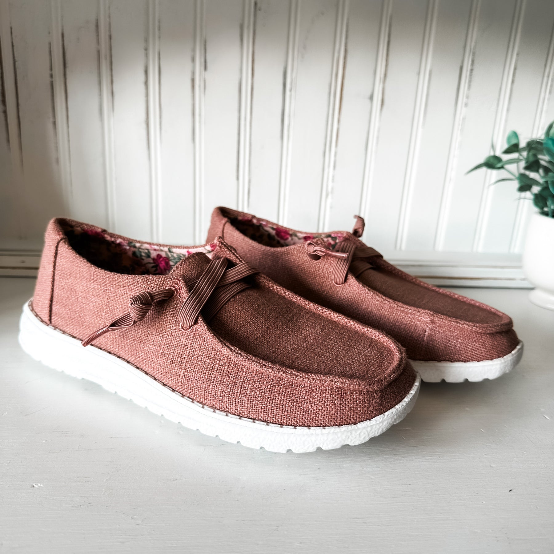 Holly Slip-on Shoe - Dark Blush