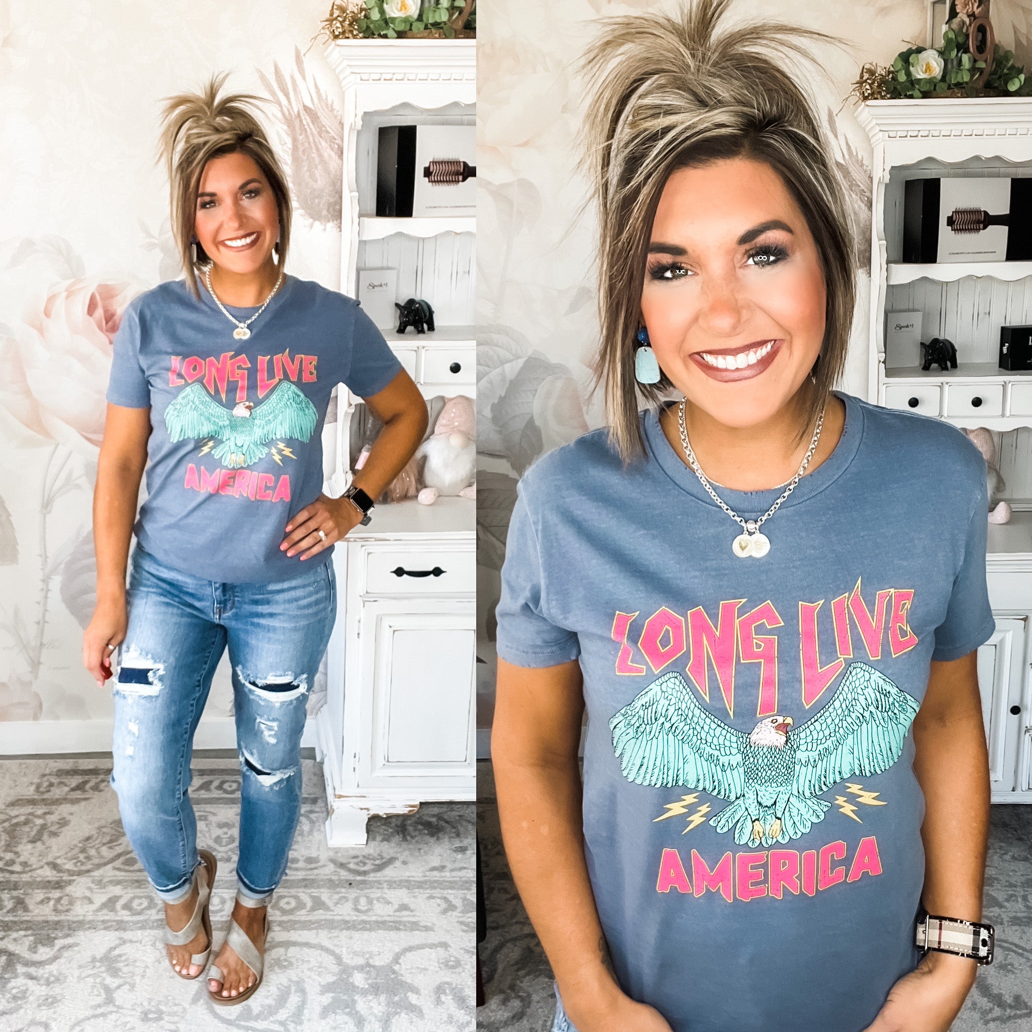 Long Live America Graphic Tee