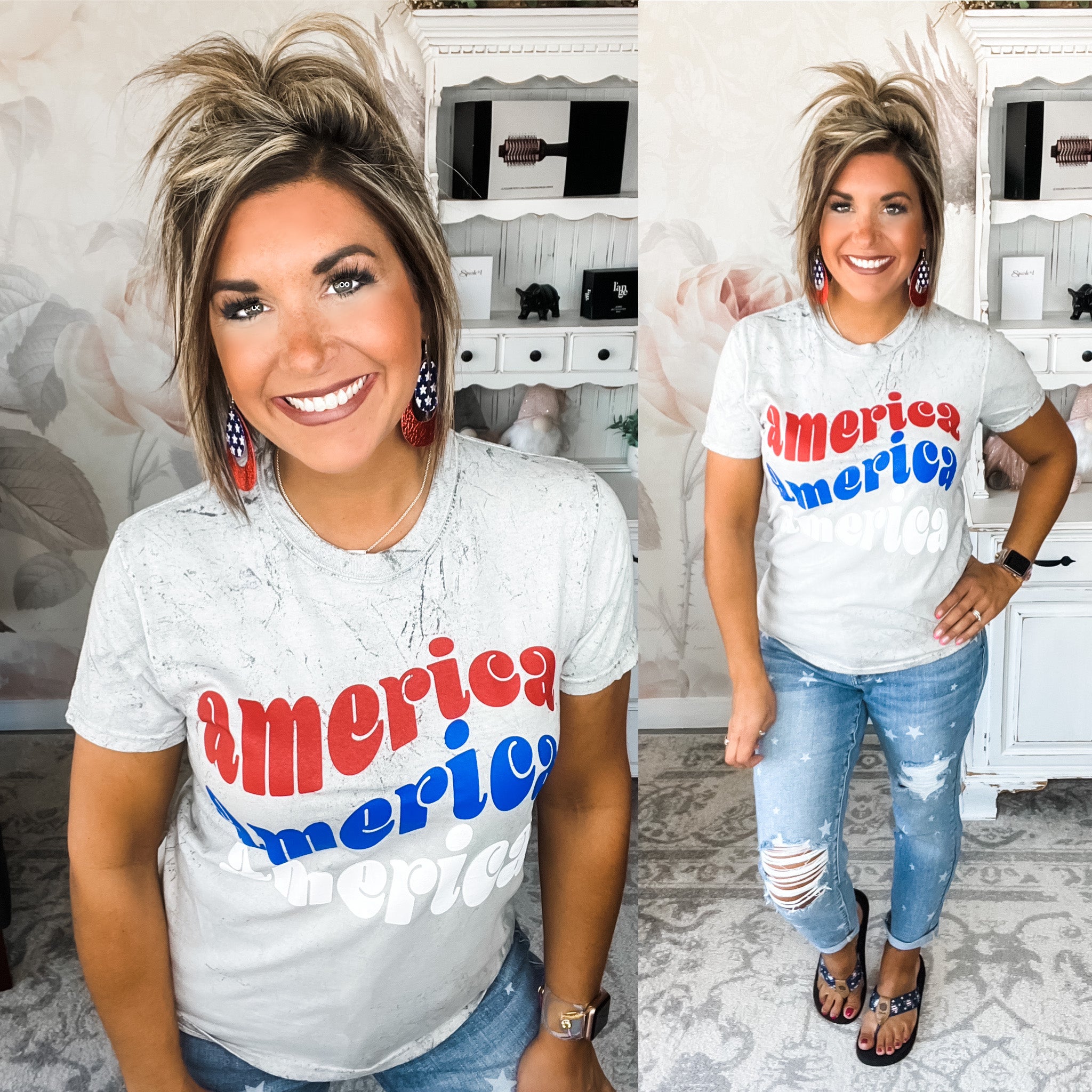 Retro America Graphic Tee