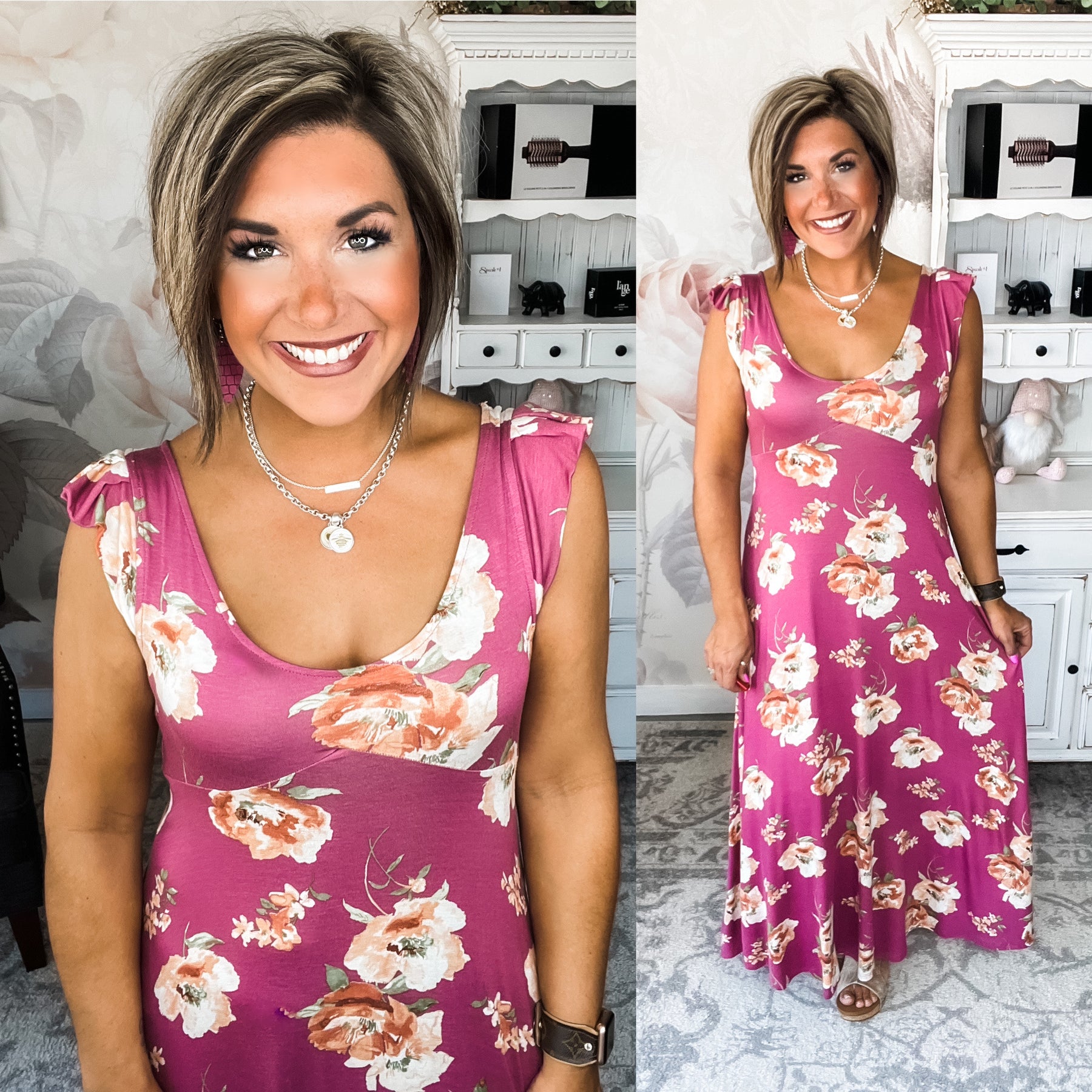 How It Is Floral Maxi Dress