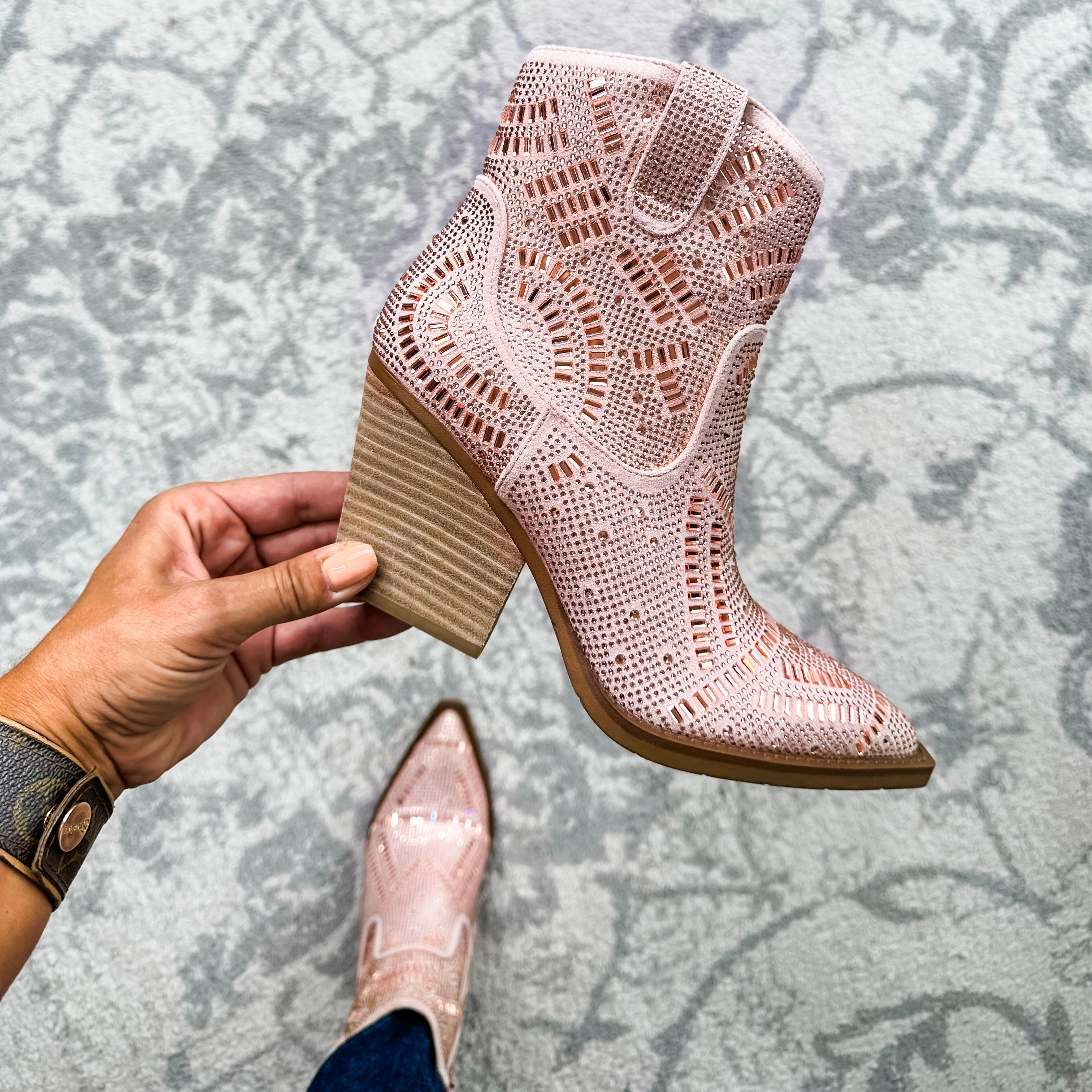 Maze Boot - Rose Gold