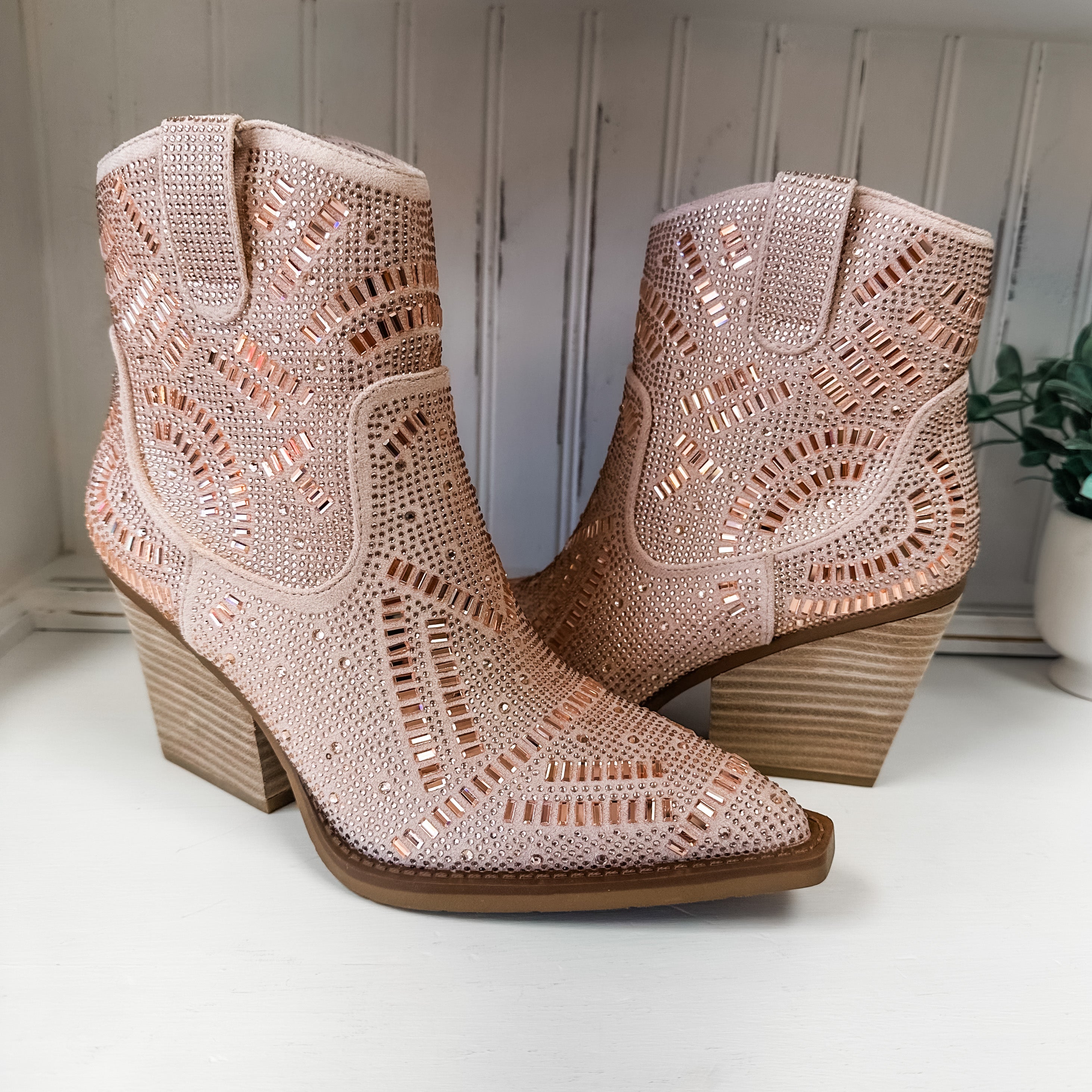 Maze Boot - Rose Gold