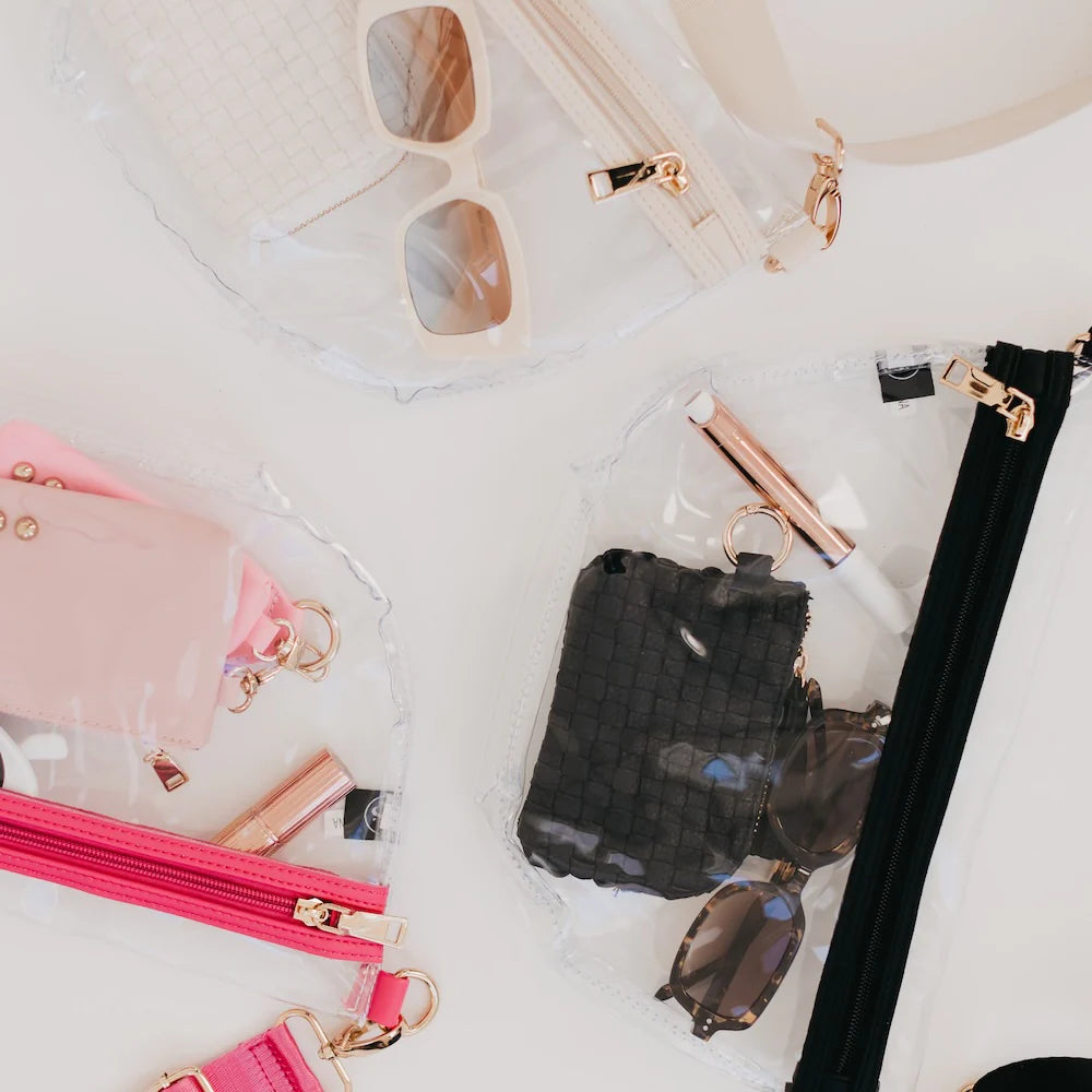 Kehlani Clear Bum Bag - Pink