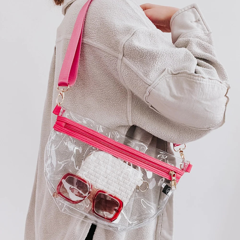 Kehlani Clear Bum Bag - Cream