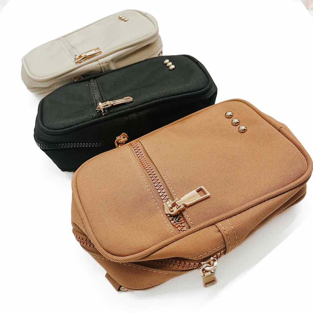 Maya Messenger Bag - Black