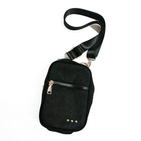 Maya Messenger Bag - Black