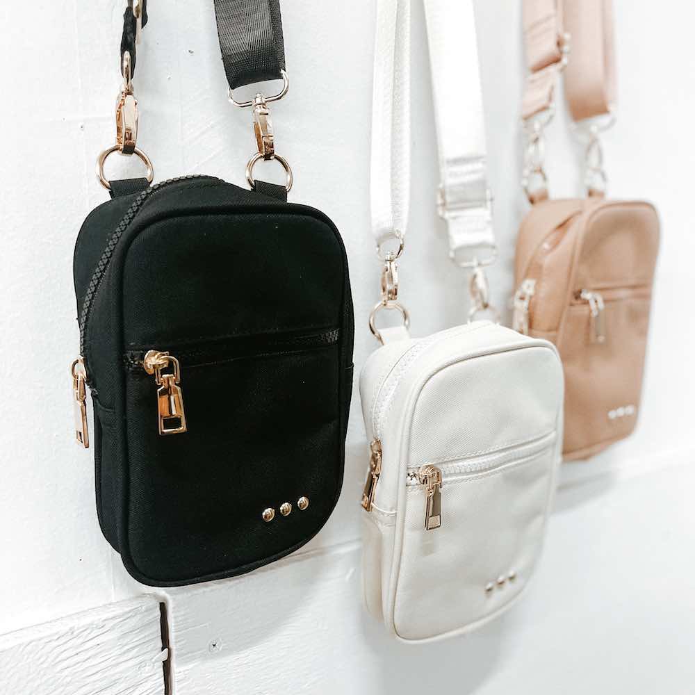 Maya Messenger Bag - Black