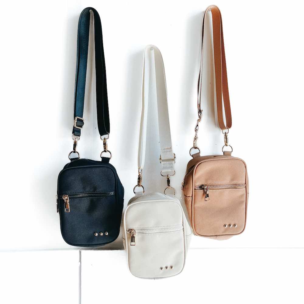 Maya Messenger Bag - Cream