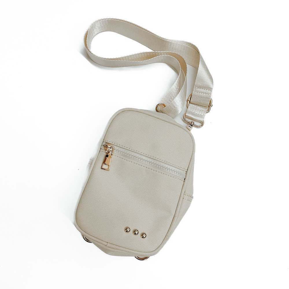 Maya Messenger Bag - Cream