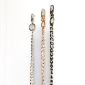 Metal Chain Strap - Brushed Bronze