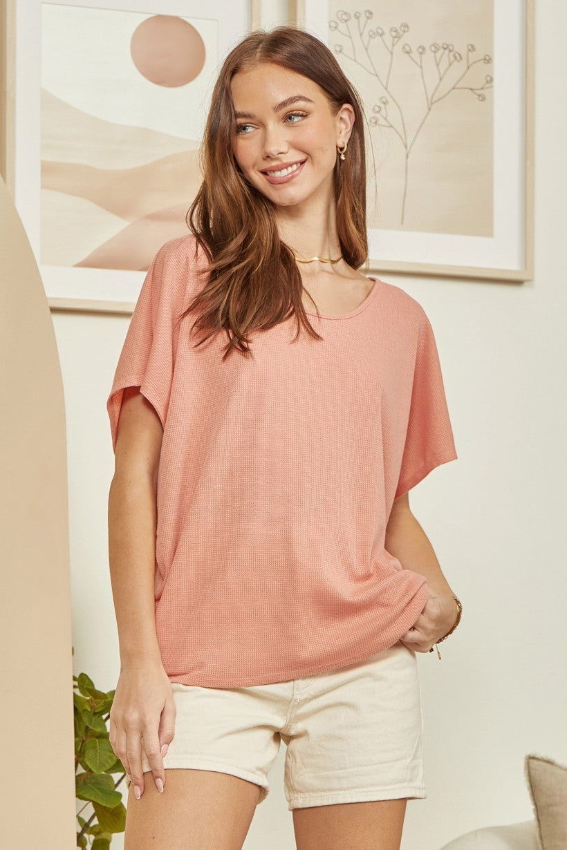 Simply The Best Tee - Apricot