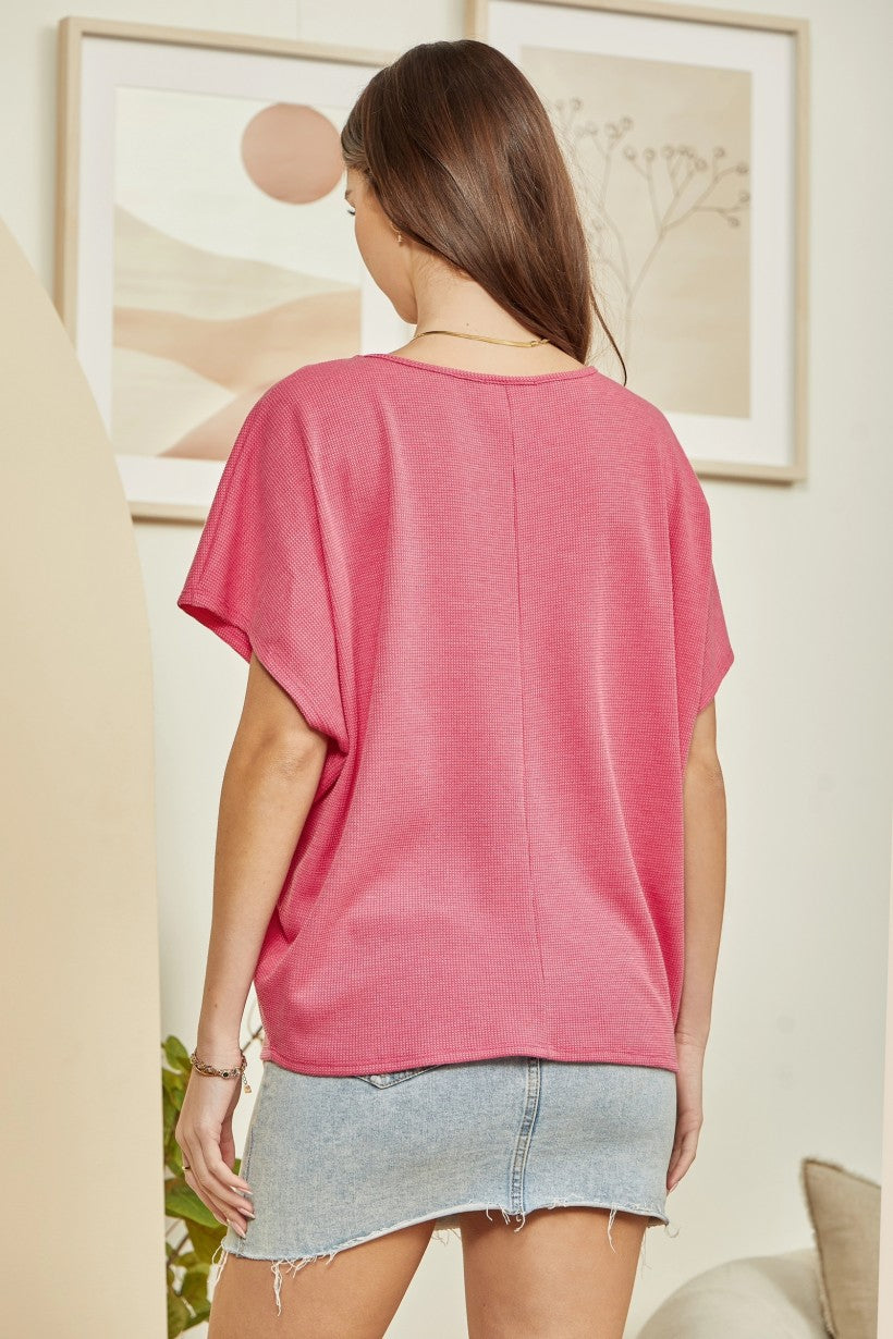 Simply The Best Tee - Hot Pink