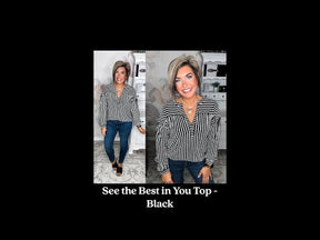 See the Best in You Top - Black