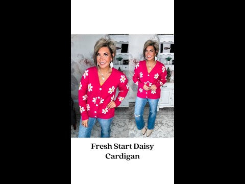 Fresh Start Daisy Cardigan