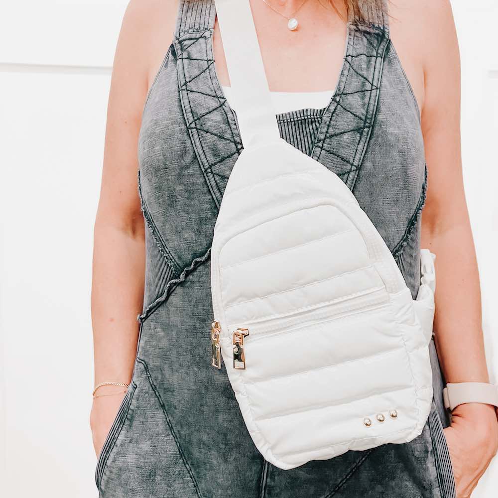 Sonali Sling Bag - White
